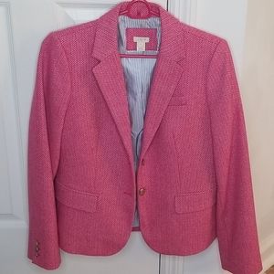 J. Crew Herringbone Blazer